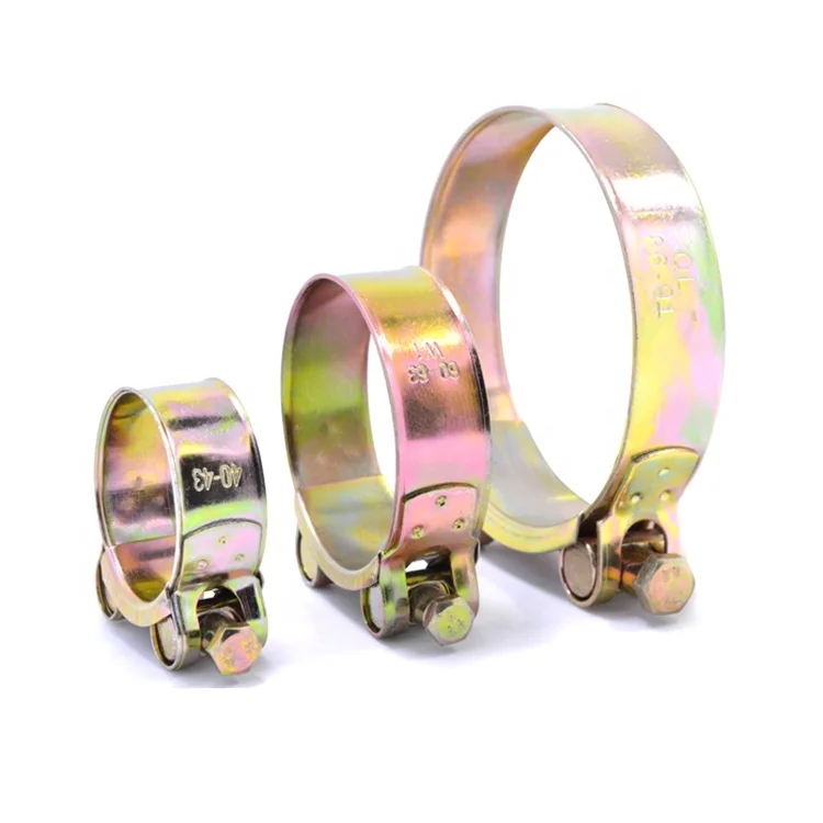 Конструкция Flanging сверхмощные регулируемые оцинкованные трубные зажимы Т-образные для