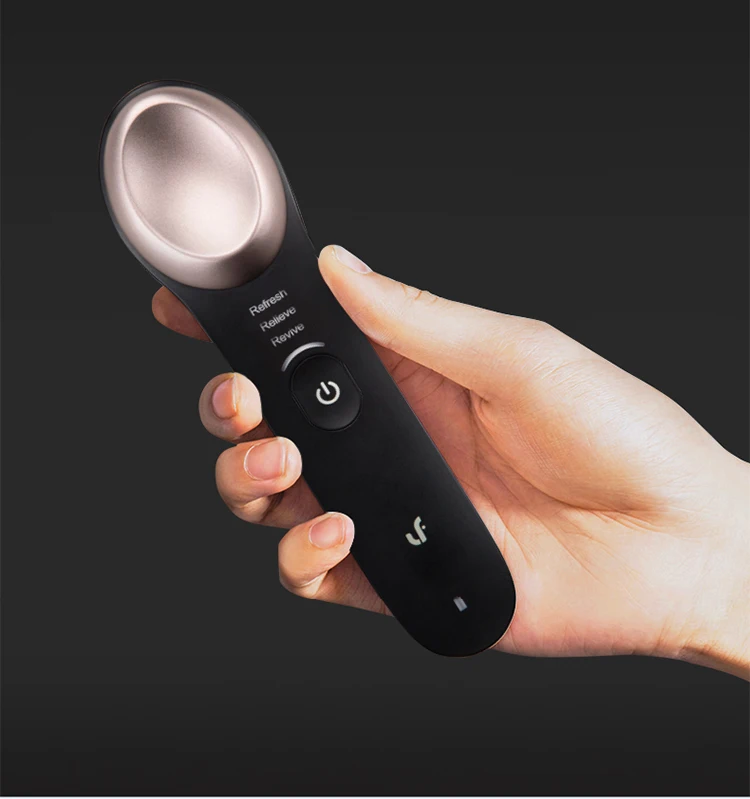 Smart Automatic Temperature Control Design Cold Warm Electric Eye Vibration Massager