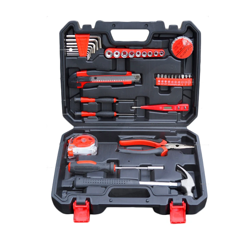 
H-8036XM Carbon steel tool set for home household socket wrench tool kit 36 pcs complete hand repair tool kit set 