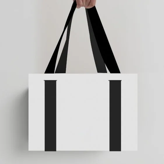 Custom Logo Cardboard Packaging Paperbag Eco Pink White Black Luxury Bolsa de papel Gift Shopping Jewelry Paper Bag With Handles