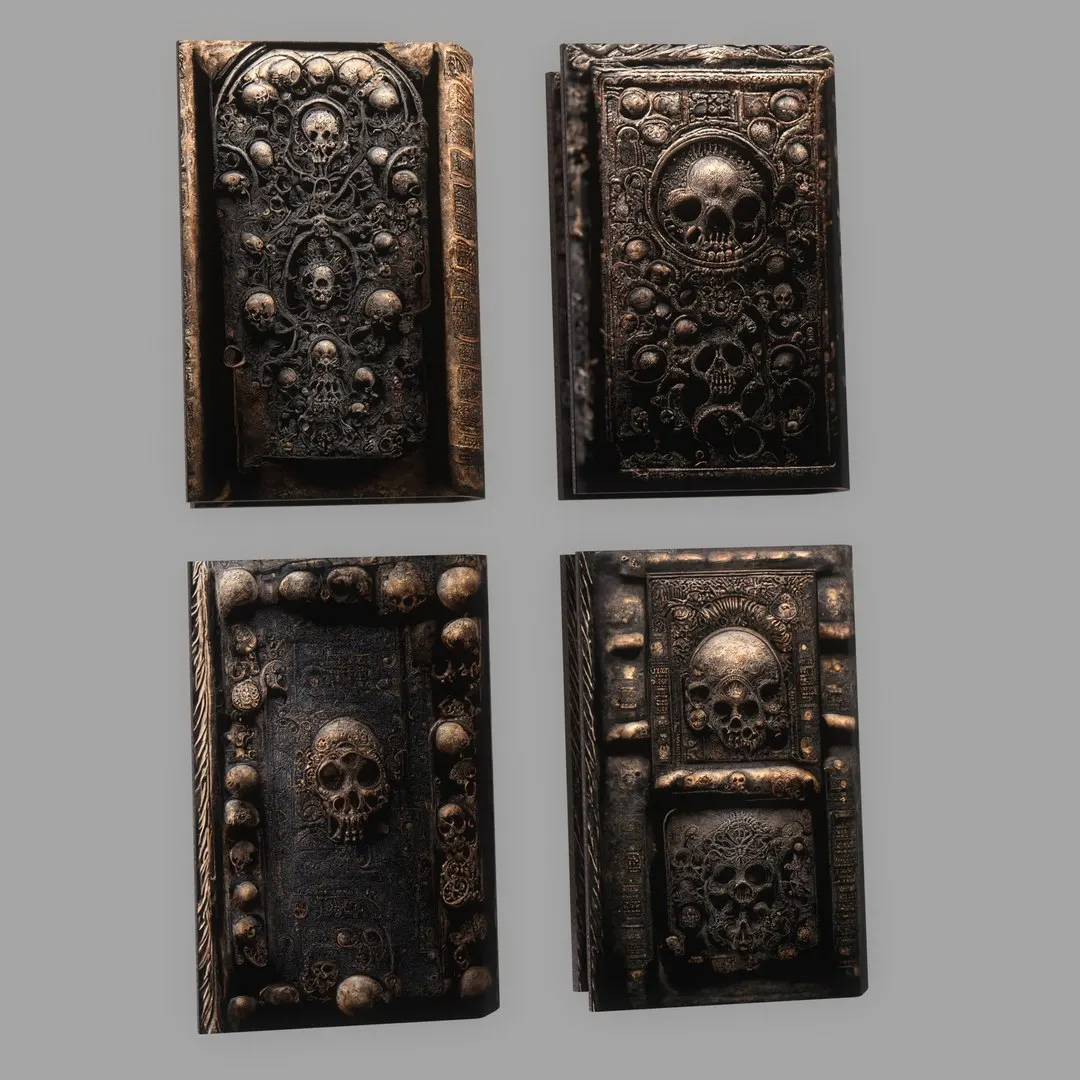 Customized Resin Ancient Magic Books