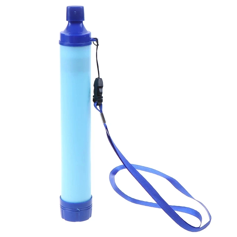 
Outdoor wild life emergency direct drinking water filtering tool Disinfection individual water purifier Portable filter straw 