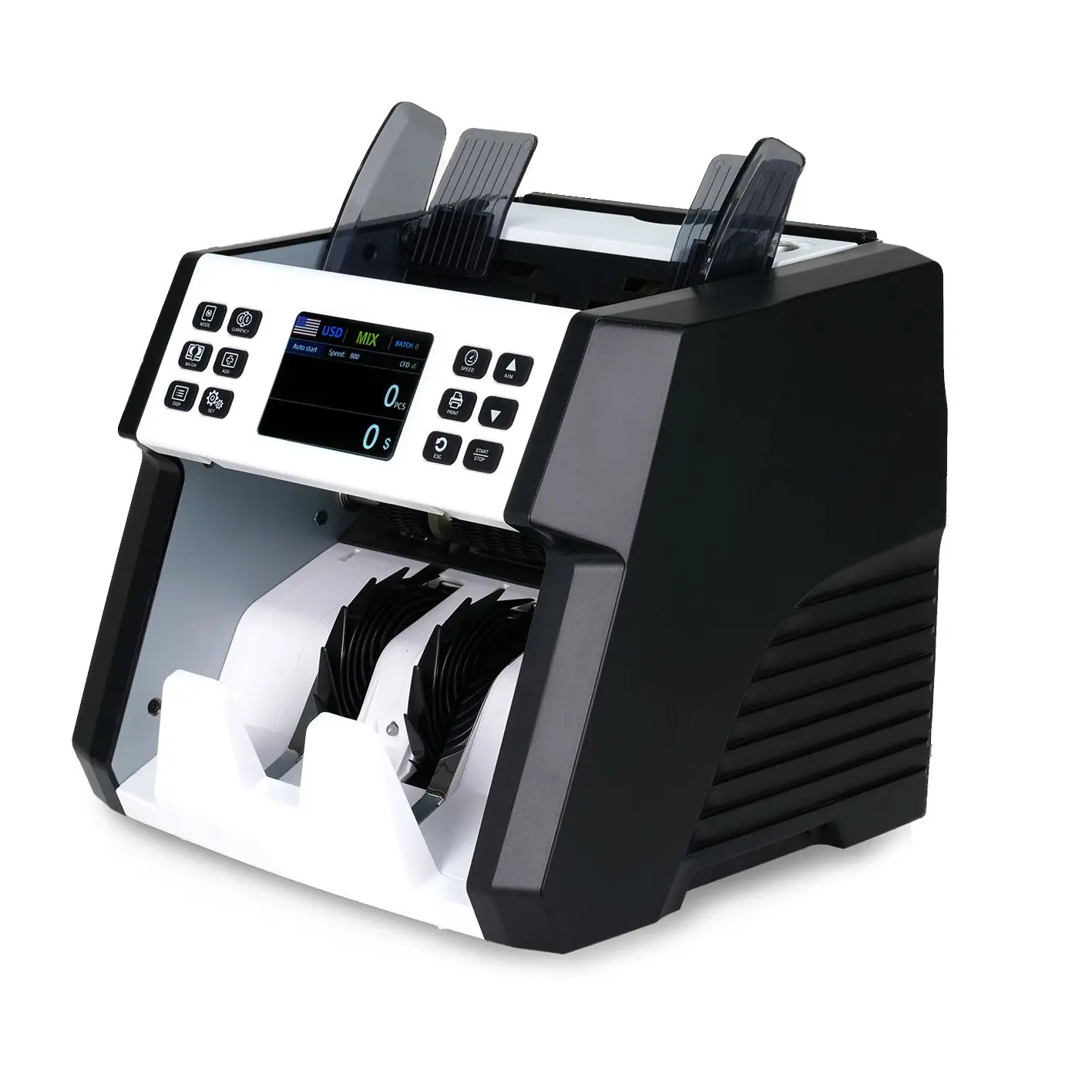 UNION 60A 2024 ECB Approved Money Counting Machine Print Cash Counting Machine Banknote Bill Counter Money Counting Machine