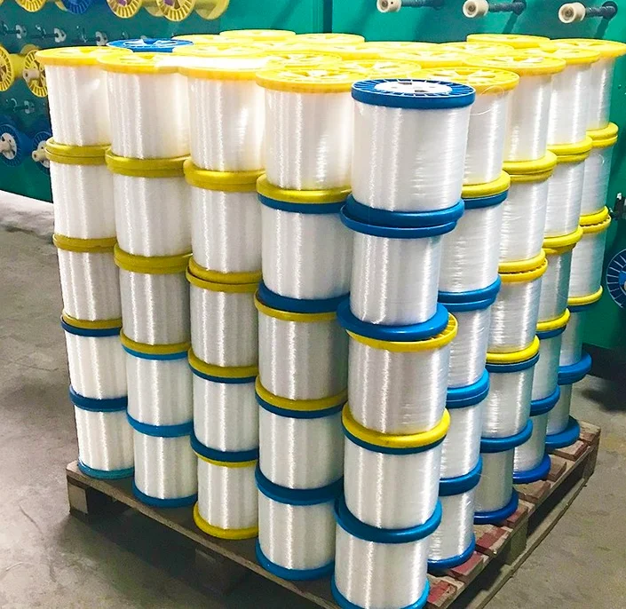 6 Wholesale Yarn Nylon DTY 15D 6F Bright Microfiber Women Kurti White Anti Stretch Style Pattern Color Knitting Feature Hand Raw