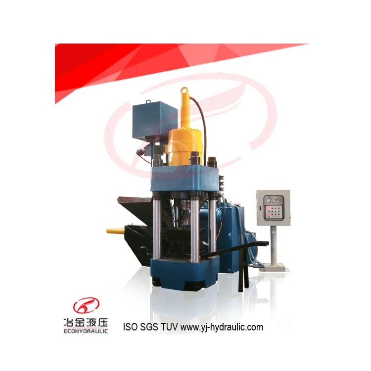 Wholesale automatic metal scraps mini briquette machine 70 mm press
