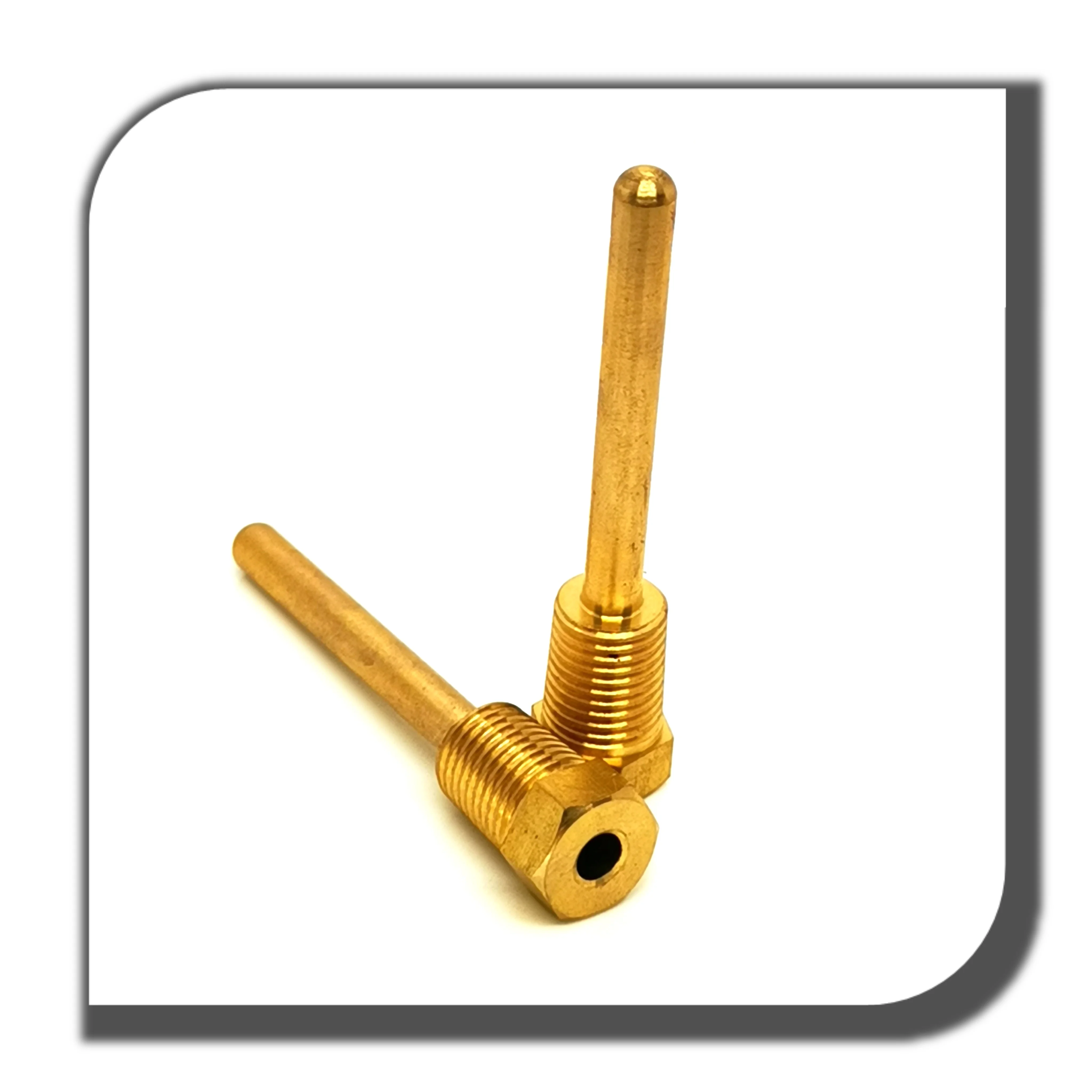 Латунные щупы NPT 1/8 дюйма в сборе корпуса