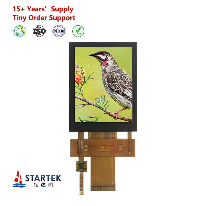 3.5 inch 480x640 lcd vga 45pin ILI9806E SPI RGB interface lcd display module