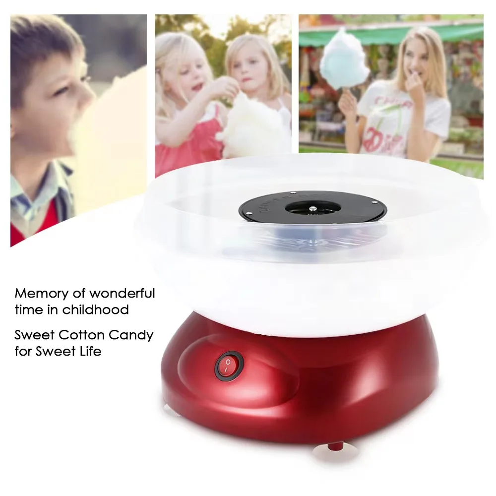 2024 Hot selling Mini Portable Home Cotton Candy Machine fully automatic Flow Marshmallow Maker For Kids Gift
