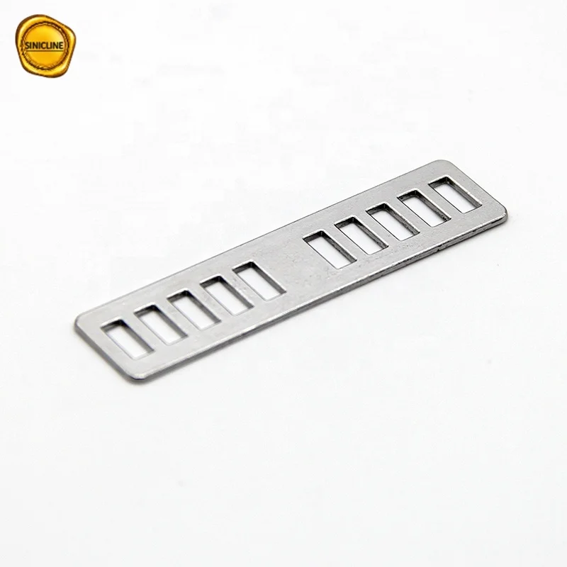 Sinicline new arrival custom gold bikini metal clothing labels