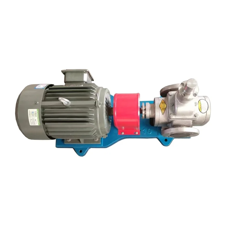 YCB 5KW Electric High-Lift Flow Metal Gear Pump OEM Small Pulsation Hydraulic Water/Wastewater Treatment Circular Arc Type