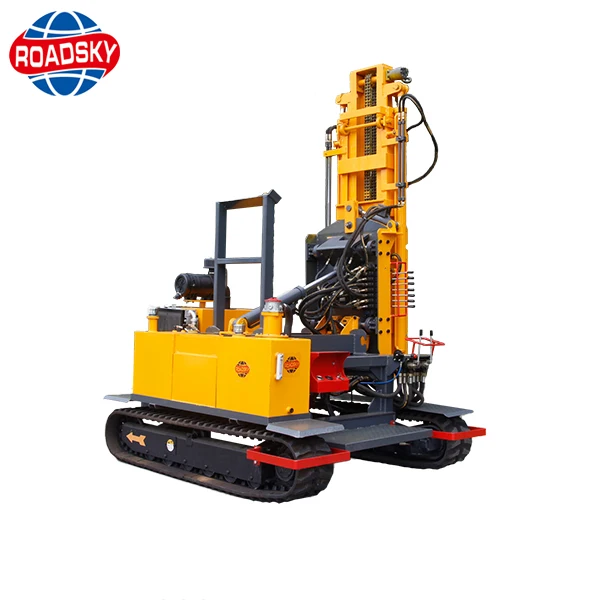 Фотоэлектрических проекта на гусеничном ходу свай гидравлическая сваебойная машина