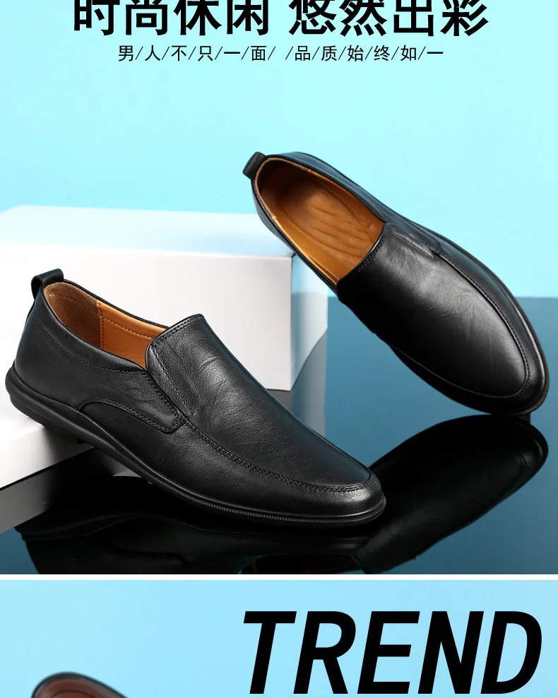 healthy business casual shoes for men in real napa cowhide leather