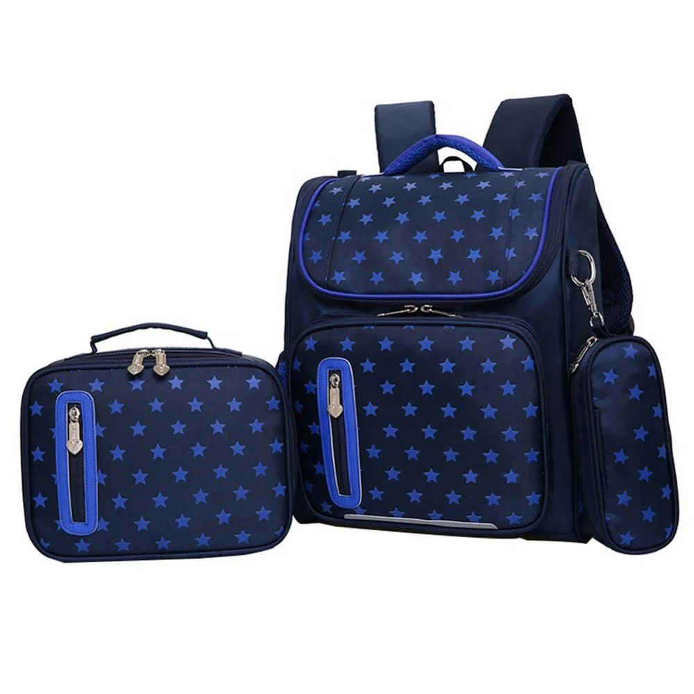 3 in 1 Kids Backpacks for School Bags for Boys Girls Bookbags and Pencil Lunch Box