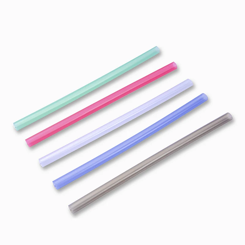 Amazon Trending Hot Food Grade Eco-Friendly Folding Collapsible Reusable Silicone Drinking Straw