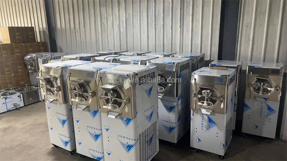 48L/H 5 Mode CE Acai bowl Qatar ice cream Mkaer/gelato Hard Ice Cream Making Machine Italian ice maker sorbet slush machine