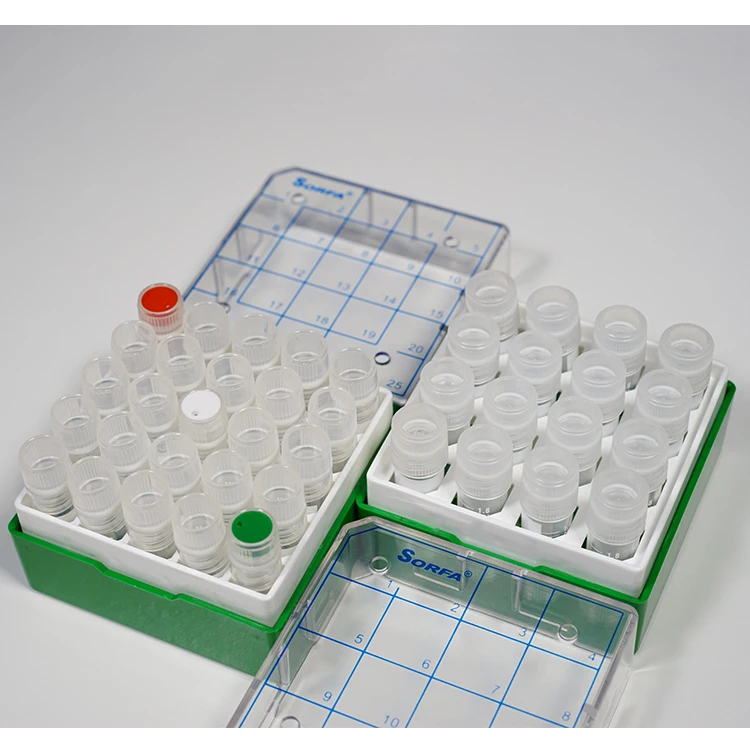 Лабораторный пластиковый ящик для хранения 16 well cryo box