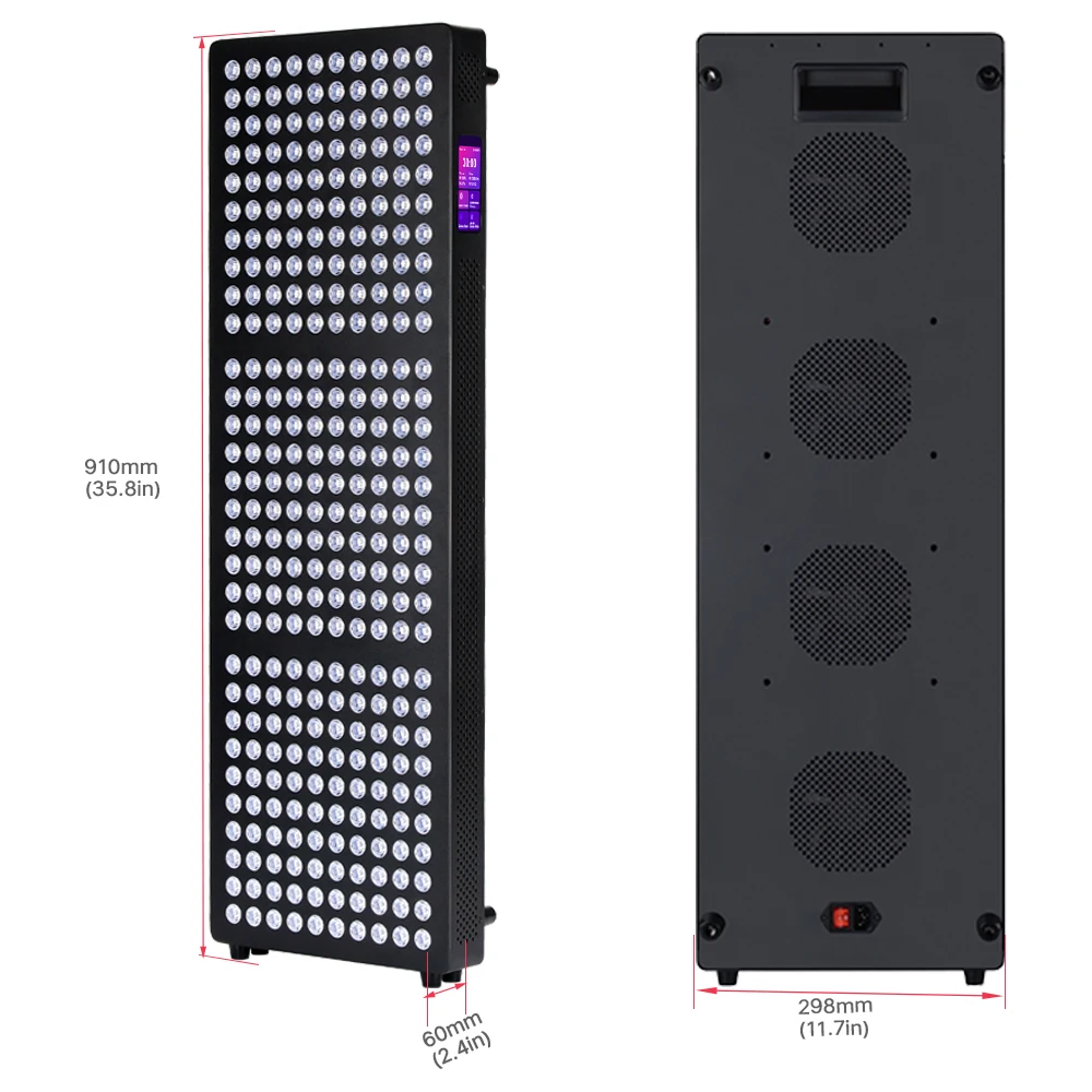 AZURE OEM ODM Innovations Touch Screen 7 Wavelength 1500W Full Body PDT Machine Infared Device Led Red Light Therapy Panel