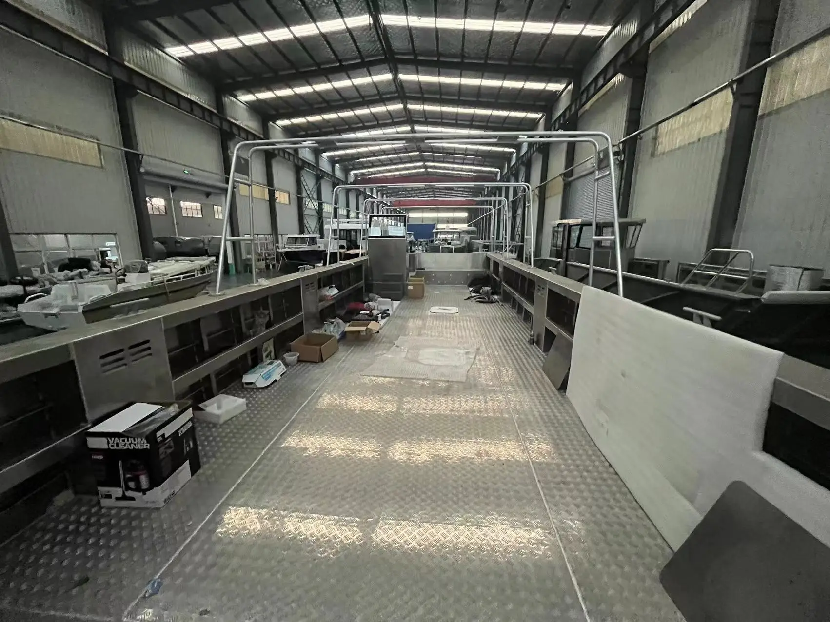 14m aluminum multi purpose use landing craft for passenger and cargo both