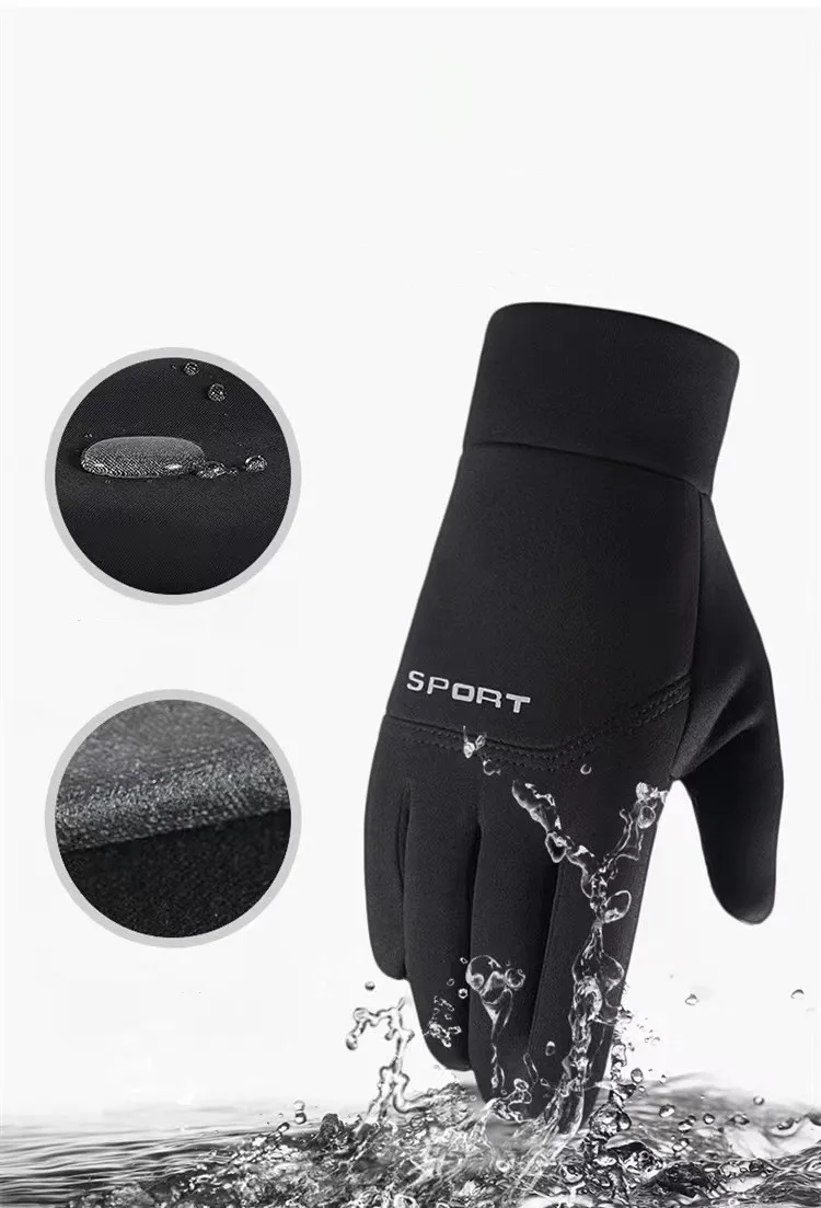 Protective fashion warm winter gloves for hand glove to keep warm with goat inner