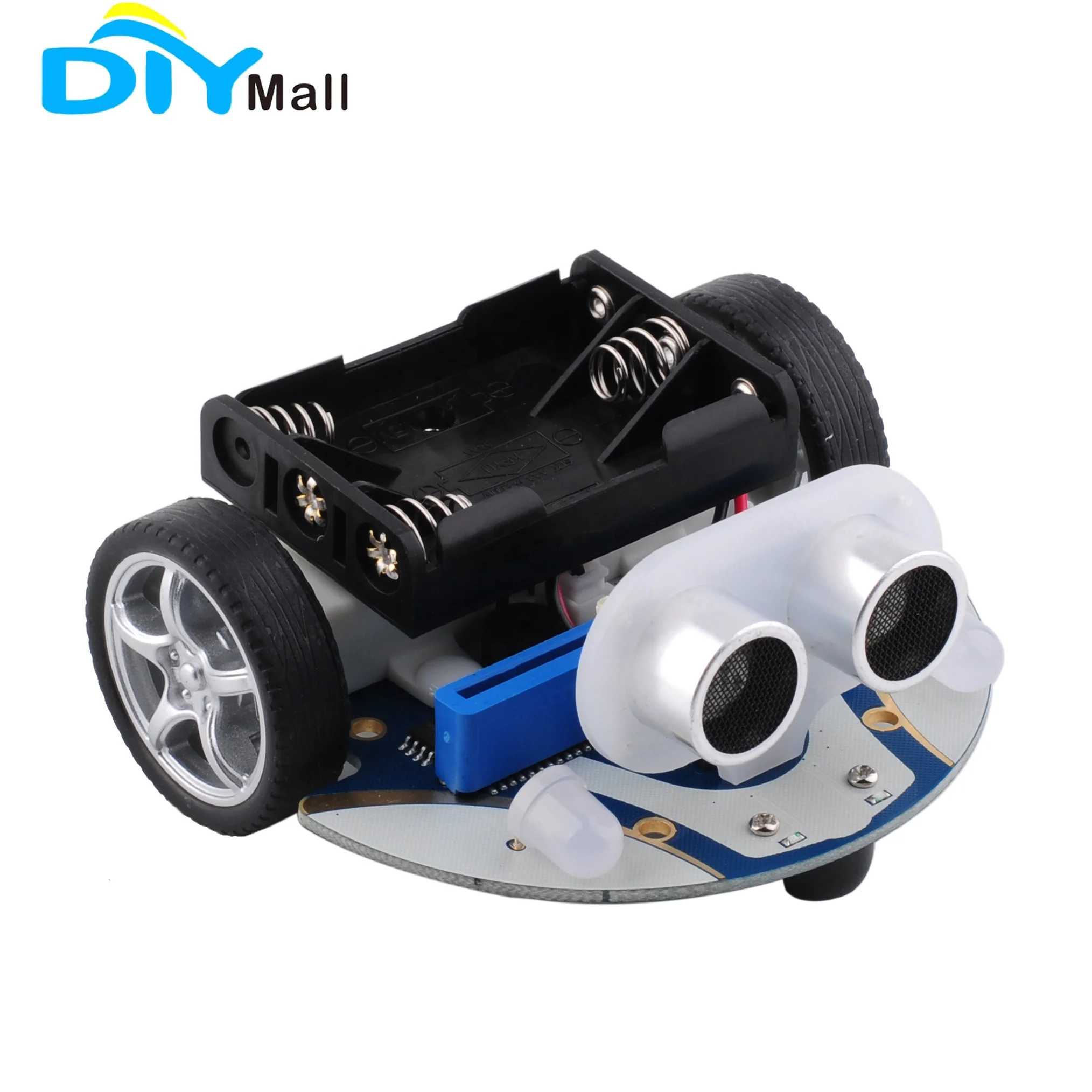 DIYmall mic-ro:bit Smart Cutebot Kit stem автомобиль для детей diy программируемый робот набор microbit стартовый комплект (без micro:bit Board)