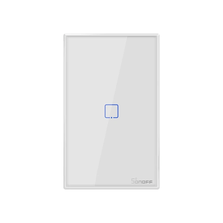  Умный настенный сенсорный выключатель Sonoff T2 Wi-Fi 1/2/3 клавиши