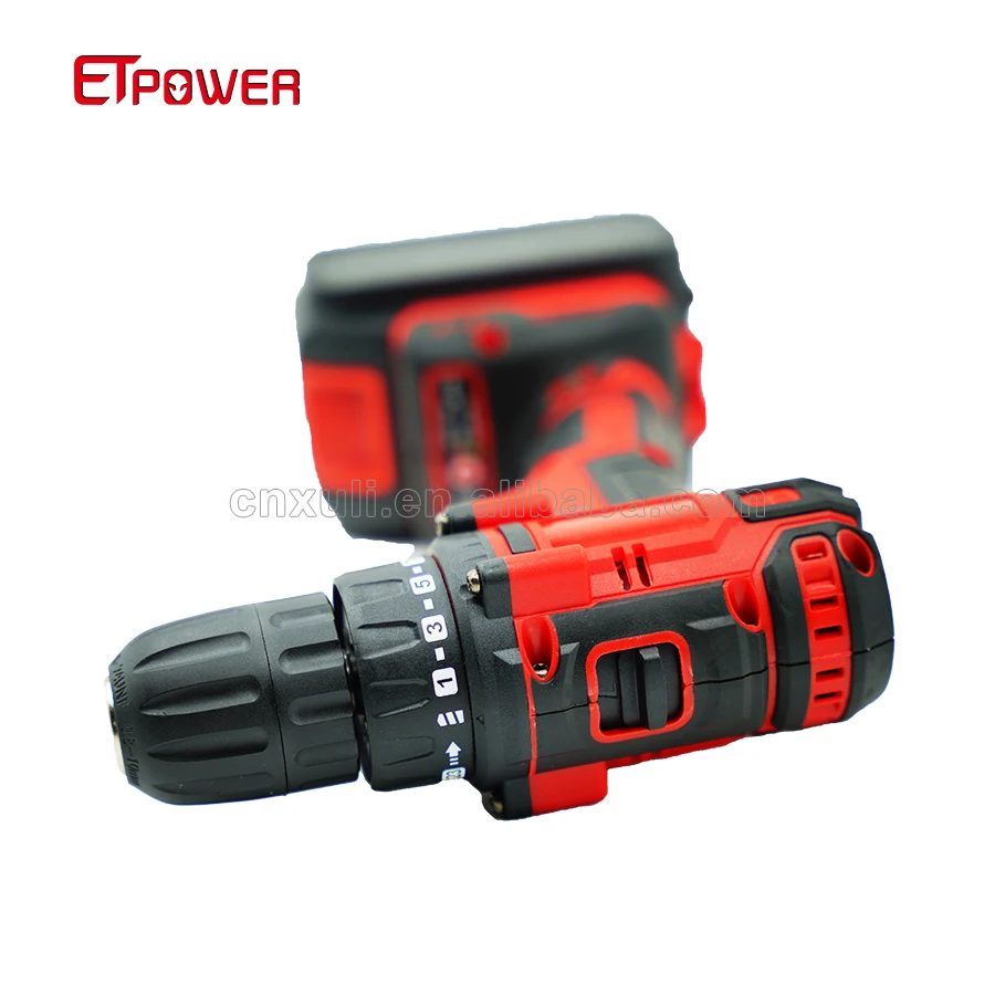 10mm 21v Brushless cordless drill driver with 2 batteries