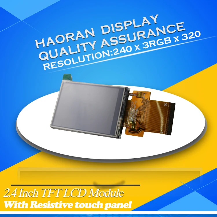 2.4  inch tft lcd 240X320   lcd  monitor  with  MCU8080 240X320 screen display 50 PINS 2.4 lcd module