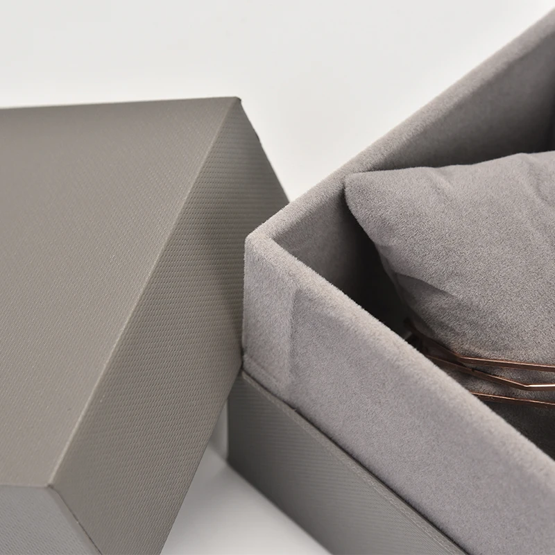 unique jewel paper box packaging set of jewelry custom logo display and packaging