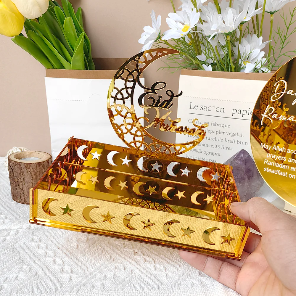 Islamic Muslim Acrylic Material Decorative Ornaments Decorative Accessory Craft Gifts Home Decor