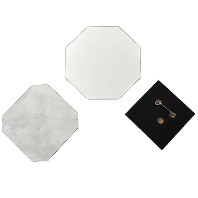 Square Pin button supplies complete set 1000pcs size 50*50mm (2*2 inch) Acrylic back -new type