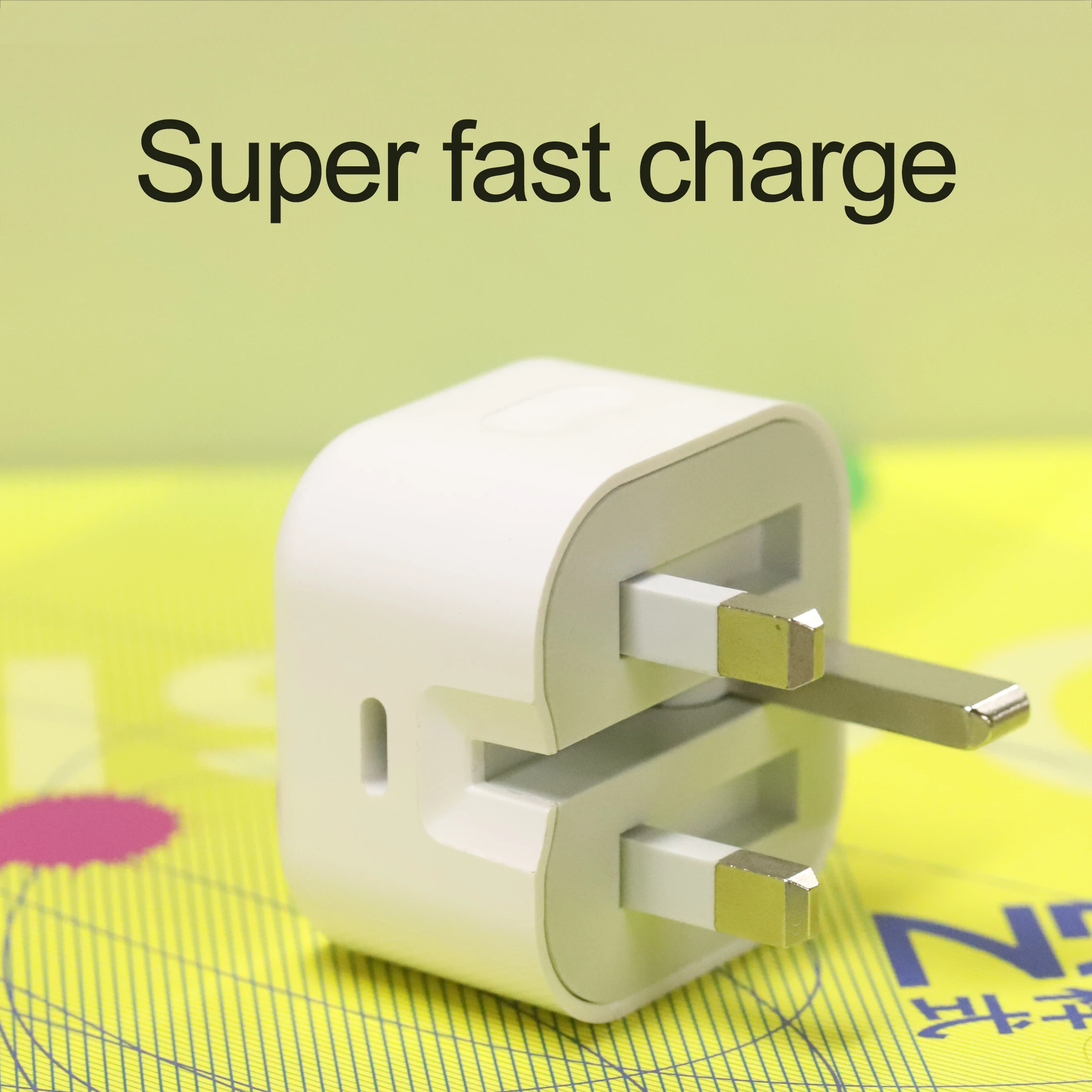 UK Plug 5W/12W/20W Charger PD Fast power Charging USB C Power Adapter 5V/3A 9V/2.22A for iPhone charger