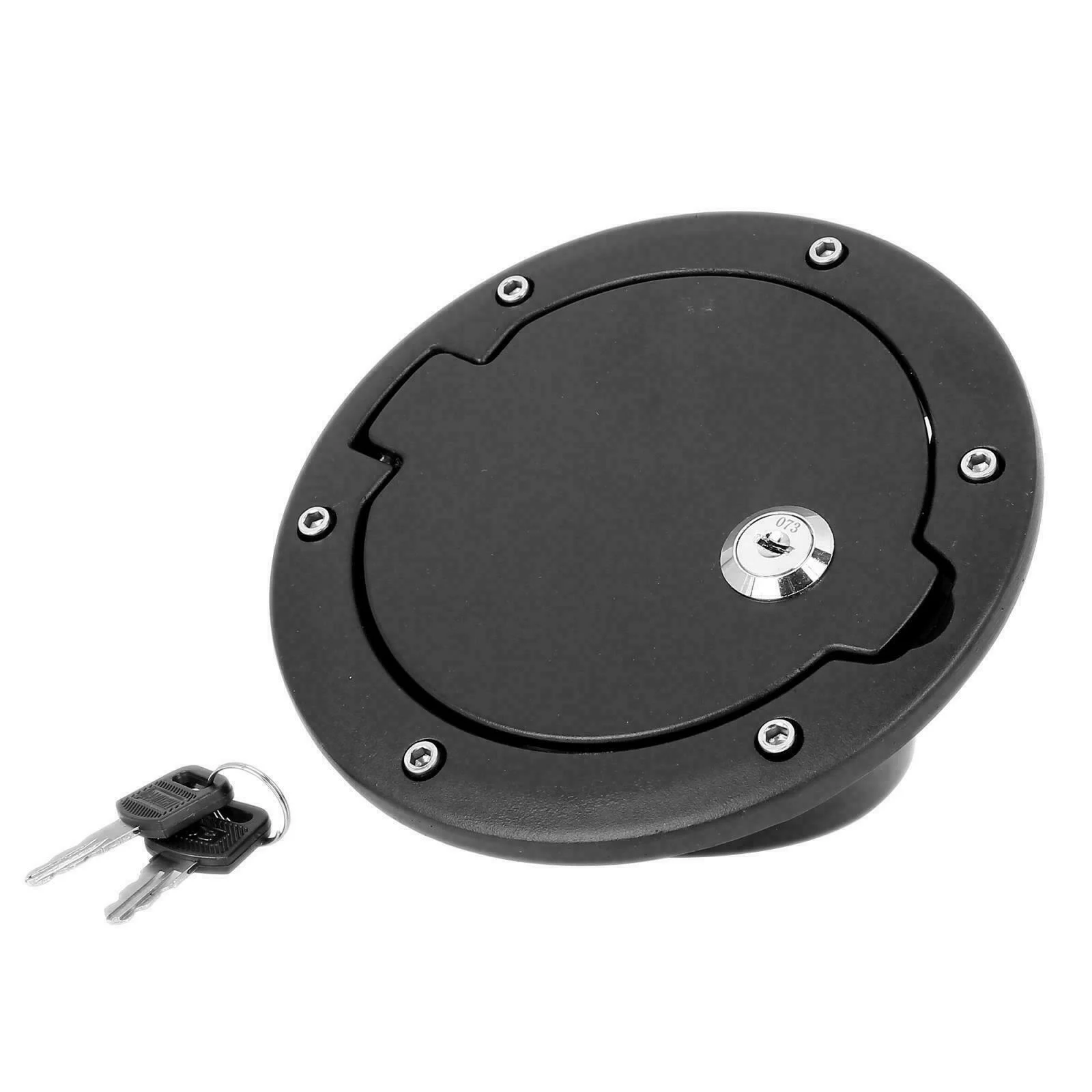 Best Selling Products 2022 Parts And Accessories For Cars Locking Gas Tank Cap Fuel Filler Door Cover for Jeep Wrangler JK