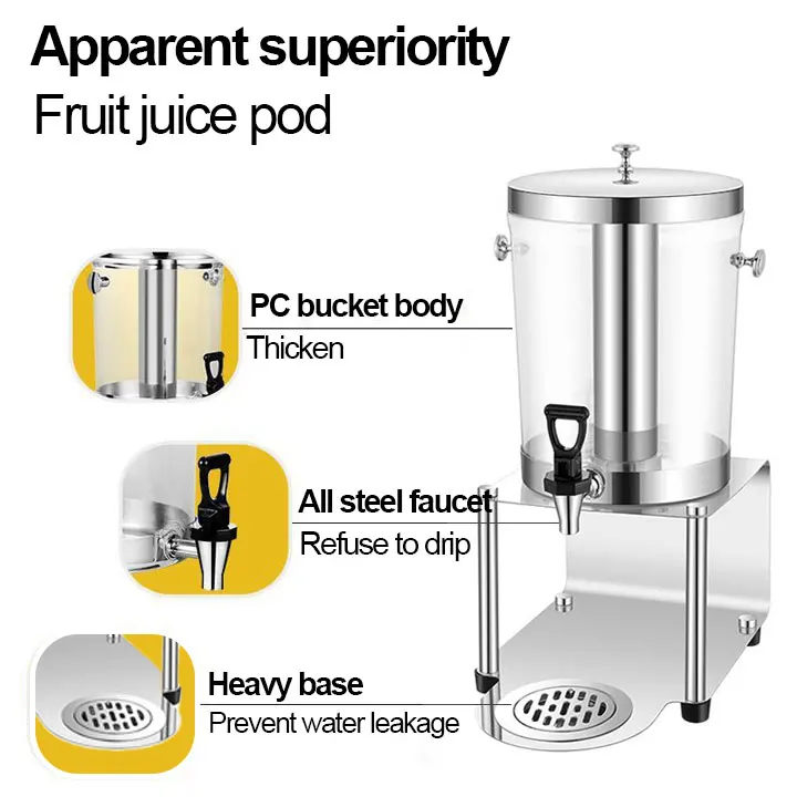 Hot Sale New Type Commercial Hotel Restaurant Equipment Beverage Juice Drink Dispenser