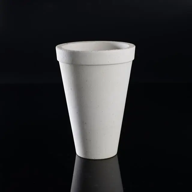 Hot sale industrial crucible of ceramic clay for melting gold, for laboratories