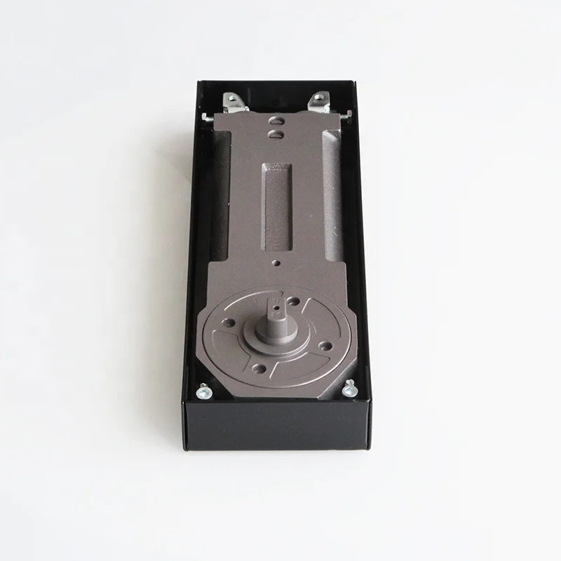 120kg Two Side Open Frameless Door Hardware Glass Door Floor Hinge HD-8000 / BTS84