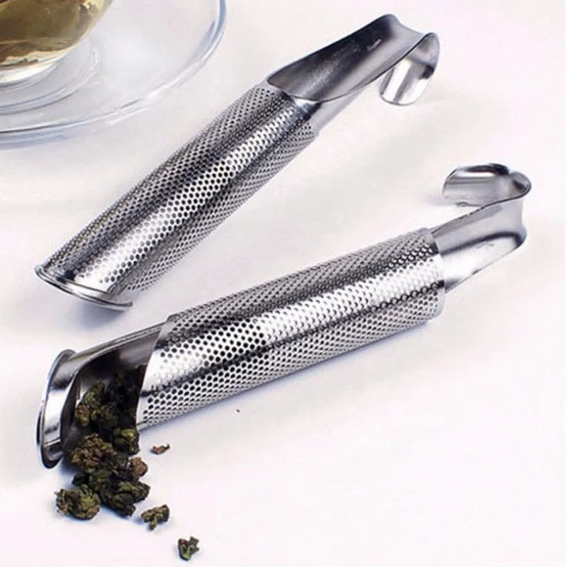 Нержавеющая сталь заварки трубы дизайн чайник для творческий ситечко заваривания чая фильтр листовой чай Пу...