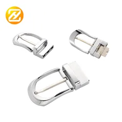 OEM/ODM Mens Swivel Revolve Metal Zinc Alloy Simple Clip Pin Belt Buckle