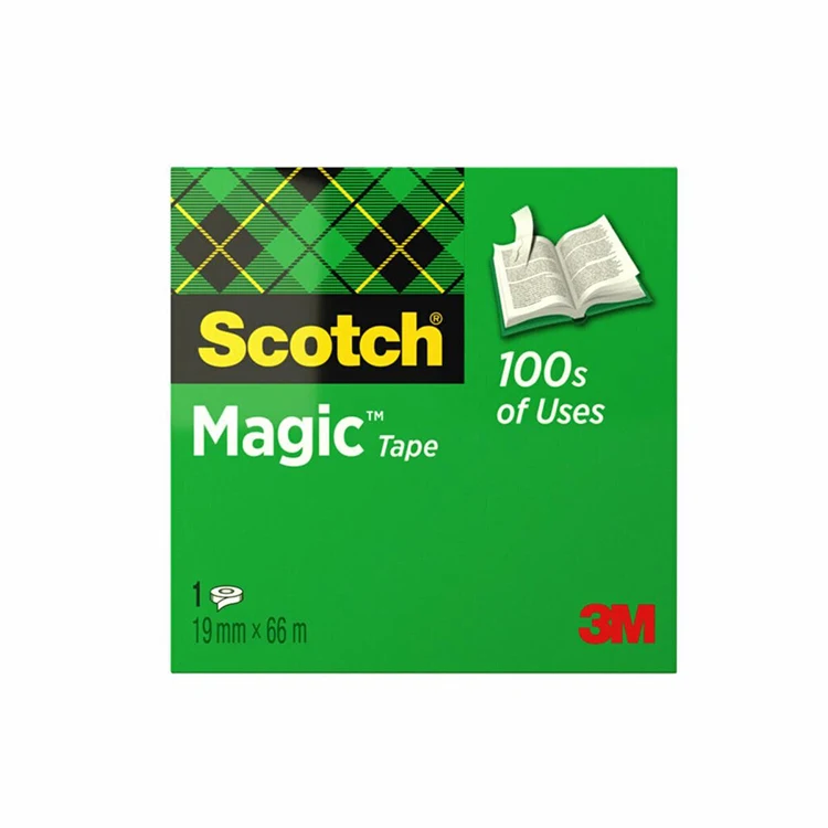 3M 810 Clear Writable Invisible Adhesive Tape for Covering Over Transfer Letters