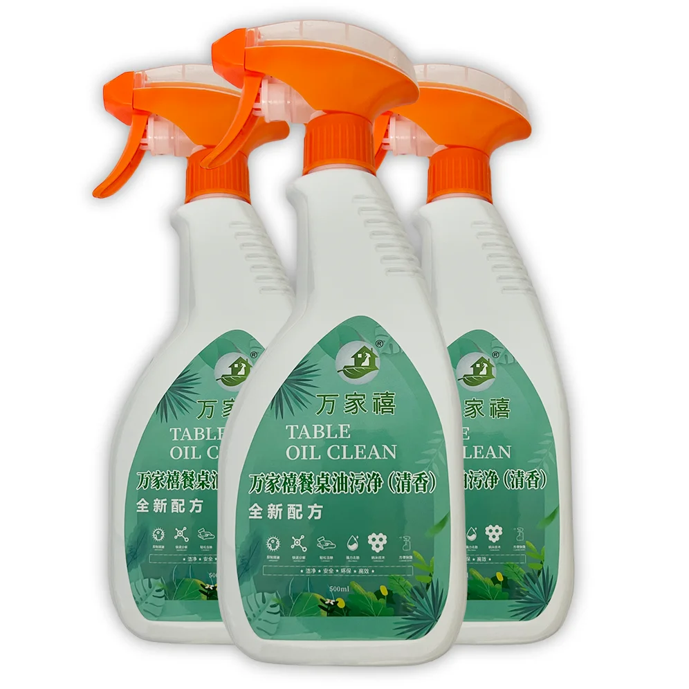 Efficient and clean Eco-friendly Potential Degreasing Kitchen Oil Stain Cleaner