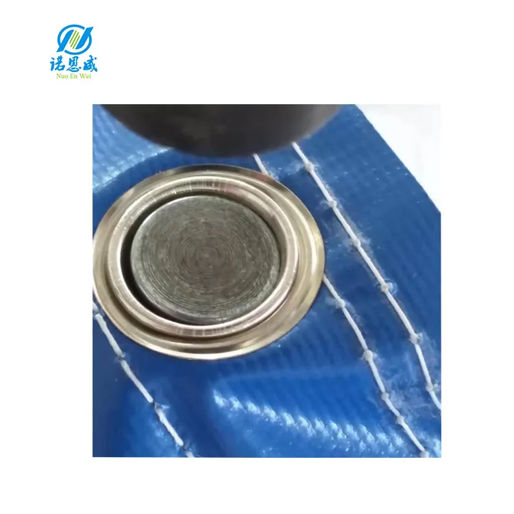 plastic film air duct hole perforated flexible hose PE film air duct with hook in both sides