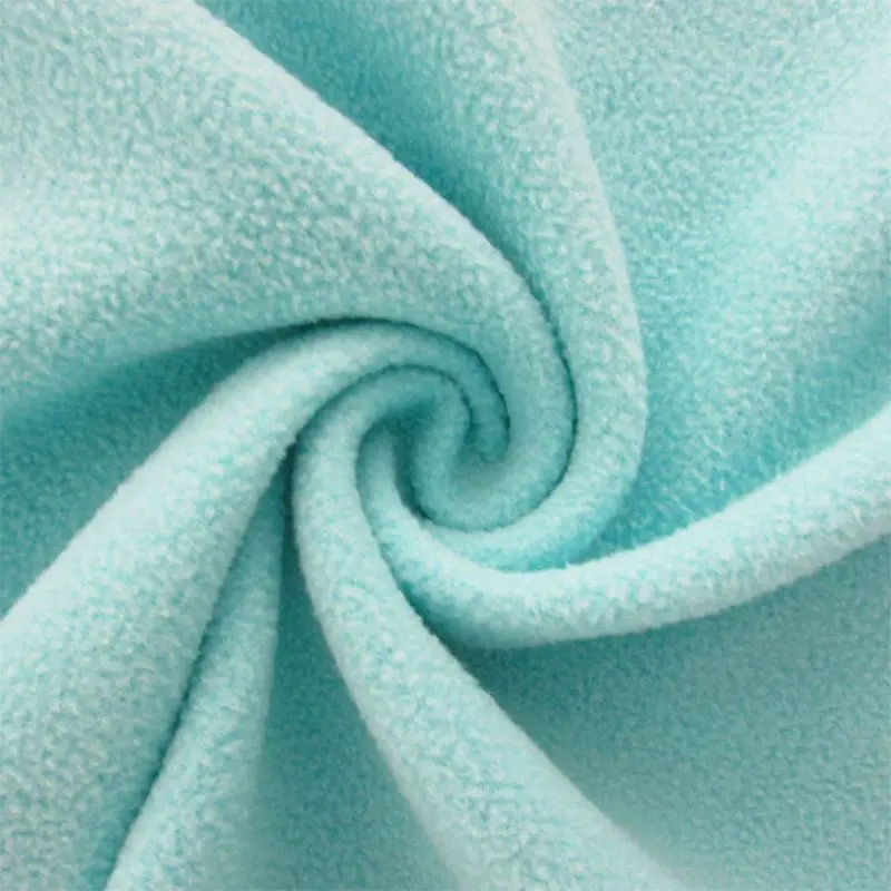 High quality Customized Colors Warm Soft Resistant Soft brushed polar fleece fabric polar winter
