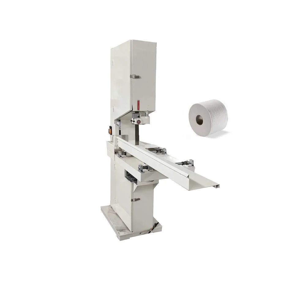 
Low cost paper machine toilet paper band saw cutter 