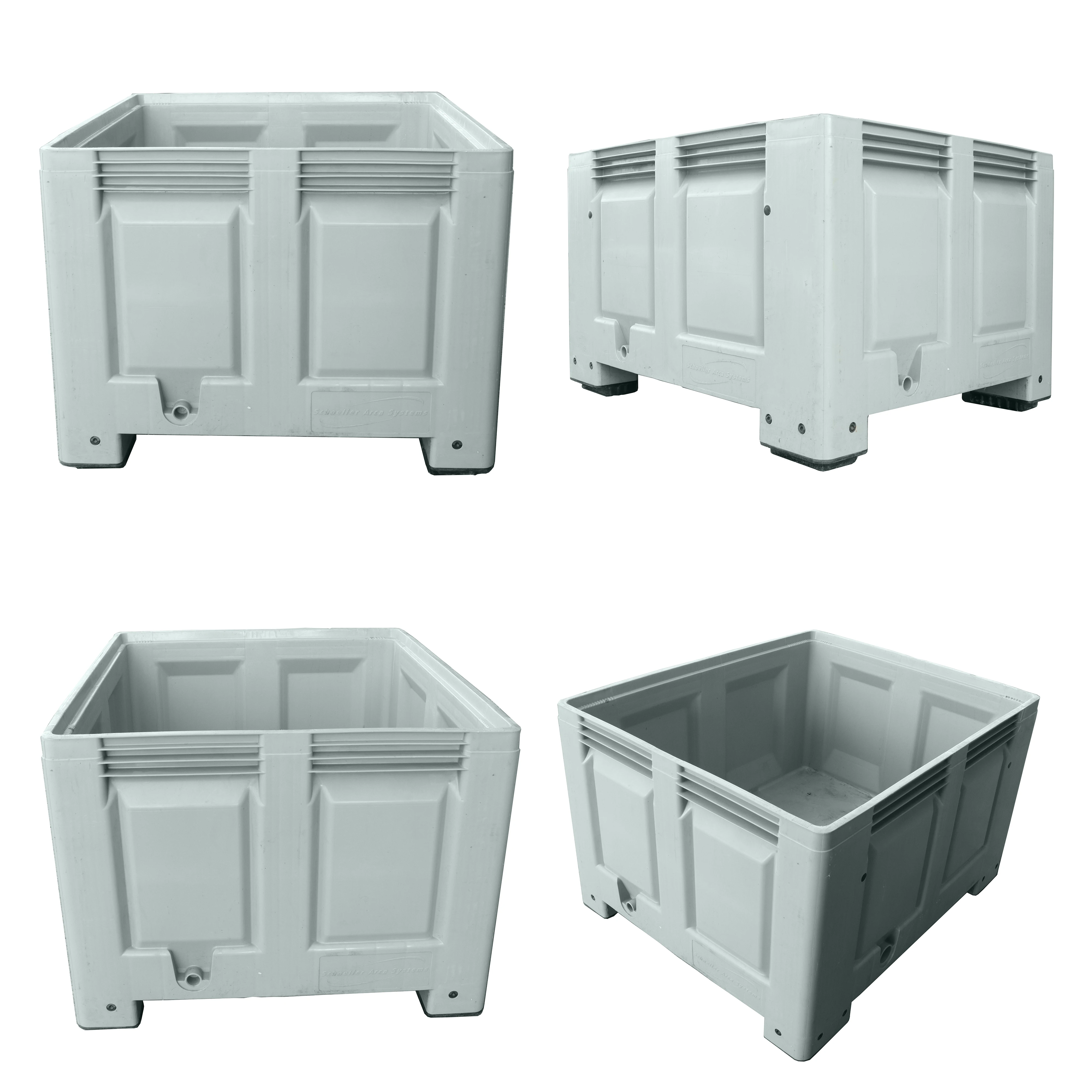 1200 X1000Mm Lowes Plastic Pallet Box/ Pallet Bin/Fruit Crate For Sale