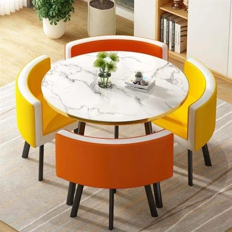 Elegant Luxury Quality Dining Room Furniture Set Modern Restaurant Kitchen Dining Tables With Chair