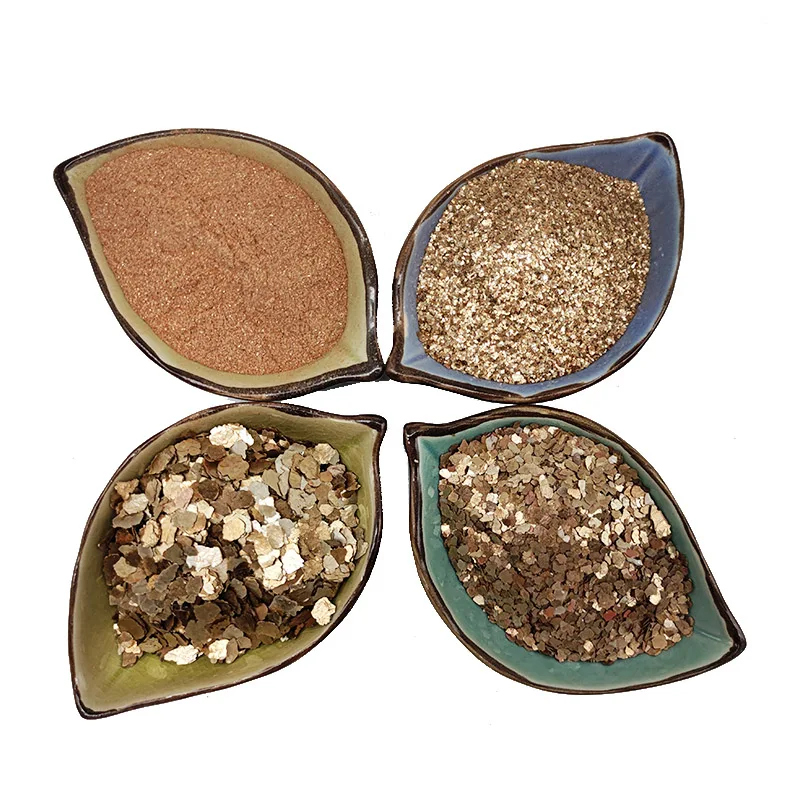 China Factory  Supply Calcined Muscovite Mica Flakes 200 Mesh Calcined Mica For Decoration