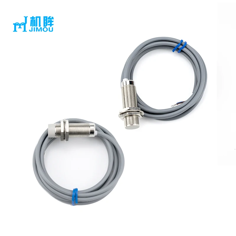JIMOU high quality accuracy M18 inductive proximity sensor 10-60V DC 2 wire proximity switch inductive sensor