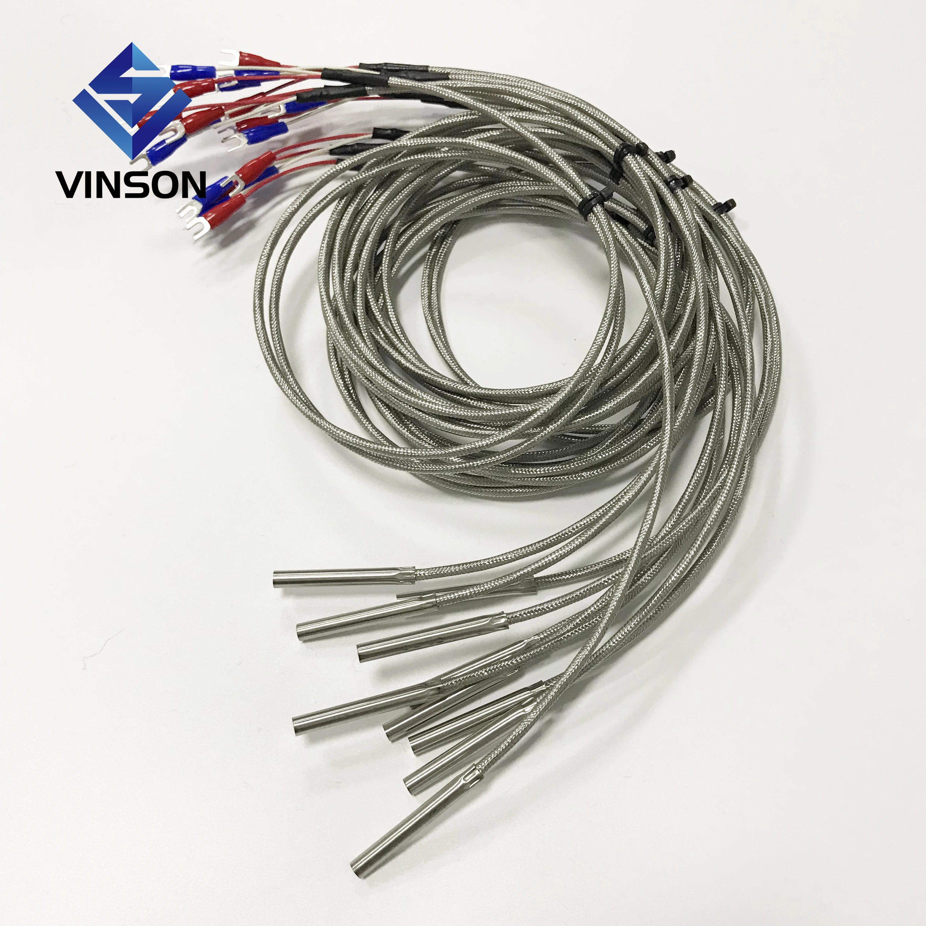 K Type or J Type Pin Armored Thermocouple WZPK-191/103 ,PT100 RTD