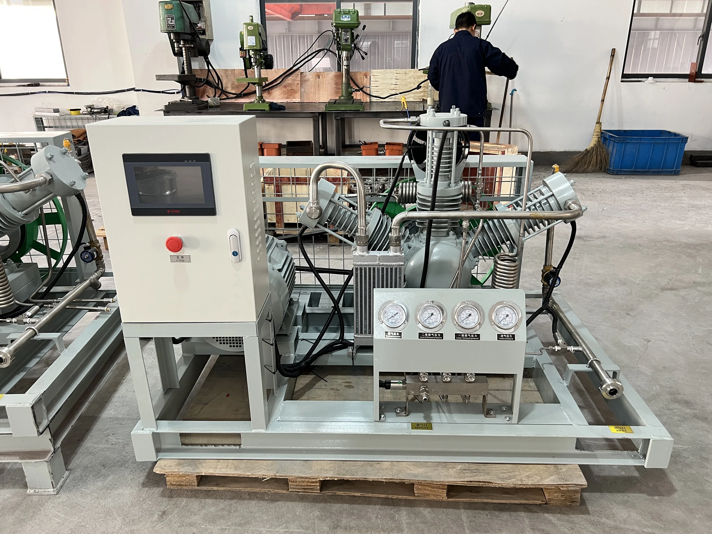 AZBEL High Pressure Medical Oxygen Gas Booster for Oxygen Cylinder Filling Compressor