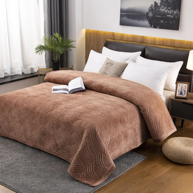 VB3687 All Season Light Weight Soft Luxury Home Bedspread Crystal Velvet Patchwork Bedspread Bed Cover Blanket