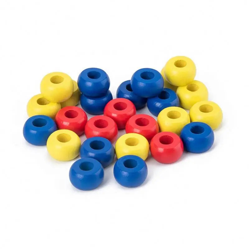 OEM wooden letters learning Abacus Drawing Board Painting Toys Digital Math Counting Magnetic Paste Toy